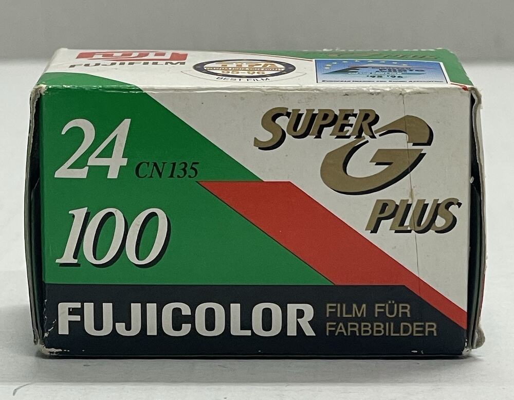 VTG Fujicolor Super G 100 35MM Exposure ISO 100 24 Camera Film Expired 12/97 EU